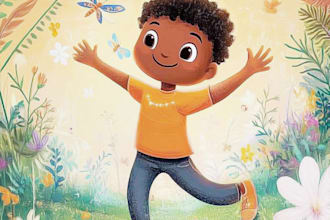children story book illustration children story book illustration