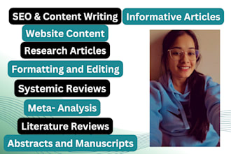 proof read and rewrite medical articles