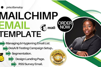 setup mailchimp automations workflows mailchimp email template landing page