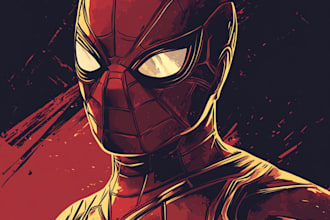 draw you as a marvel character