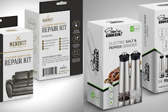 do product packaging design, box design, mailer box