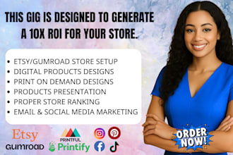 etsy digital products etsy shop set up gumroad etsy seo etsy pod etsy listing