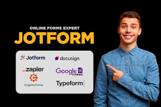 create jotform, typeform, survey, assessments, quizzes and google forms