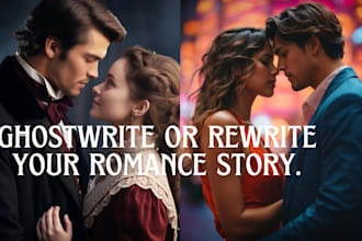 ghostwrite or rewrite your romance story