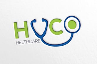 create medical and health care logo design