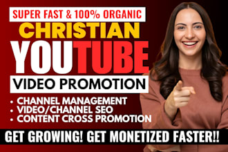 do fast USA christian youtube promotion gospel music video channel monetization