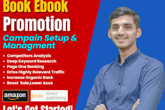 do ebook marketing and  book promotion using amazon KDP ads