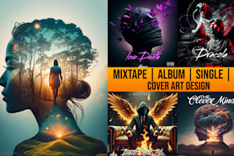 design album, single or mixtape cover art