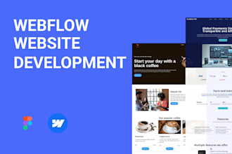 do webflow website design and development