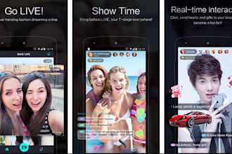 develop live streaming app live streaming app video streaming website