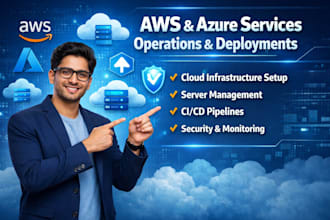 be your expert AWS, azure, devops engineer for cloud automation and deployments