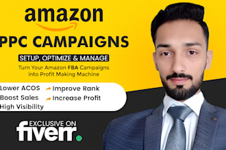 do amazon PPC management, optimize amazon PPC campaign, sponsored ads expert