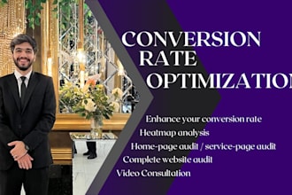 cro expert with heatmap analysis and complete website audit