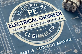 provide licensed electrical engineer stamping for permit approval
