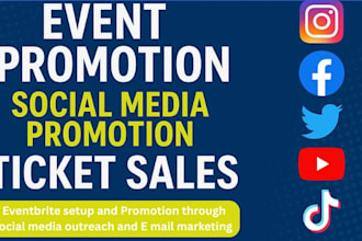 do eventbrite promotion to active audience social media promotion  ticket sales