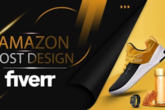 design amazon banners, flyers, amazon listing, food flyer