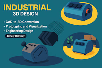 create professional 3d product designs, renders in solidworks