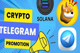 meme coin promotion solana meme coin crypto marketing telegram promotion