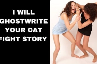 ghostwrite your fierce dramatic erotic nsfw kinky catfight story
