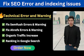 fix semrush SEO error and indexing issues for google ranking