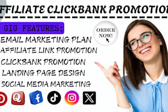 clickbank affiliate link promotion, amazon affiliate referral link promotion