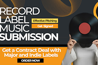 do record label submission to top record labels for potential signing deal