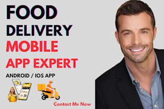 develop food delivery app for single, multi restaurant like uber eats