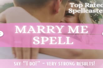 cast best marriage spell, marry me spell, love spell