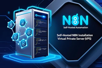 install and set up n8n on your vps for self hosted automation