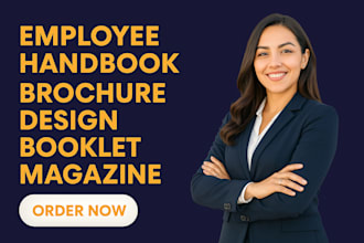 design handbook, magazine, ebook, booklet layout, manual, brochure, employee