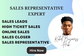 setup sales closer, sales leads, online sales, sales representative