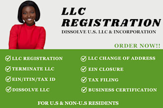 handle llc formation, dissolve llc, US llc registration, wyoming llc, ein
