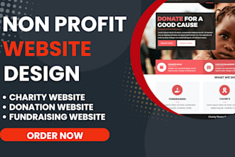 nonprofit website charity website non profit 501c3 donation website wix wordpres