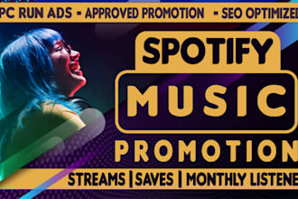 superfast organic USA spotify music promotion spotify album promotion