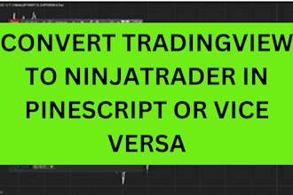 convert tradingview to ninjatrader in pinescript or vice versa