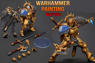 sculpt paint print ship your warhammer 40k board dnd models and game character