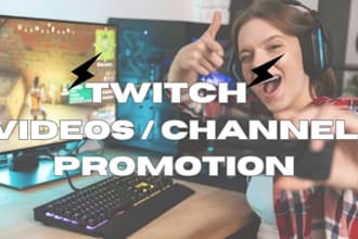 do organic twitch promotion twitch stream kick promotion kick live and viewers