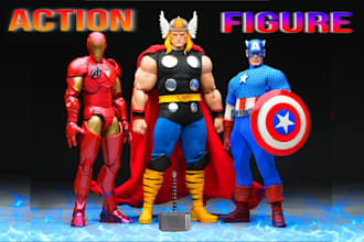 design 3d action figurine stl tabletop miniature gcode, printing mode lstl file