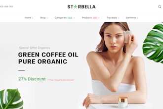 build shopify store, shopify website design, shopify store redesign online store