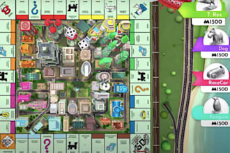 develop online card game, board game, mobile game, android, ios in unity