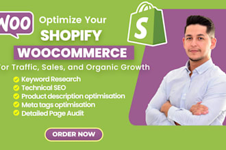 optimize your shopify and woocommerce store for google seo
