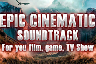 write an epic music for your film, game, or TV ad