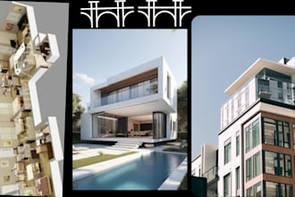 redraw architectural floor plan 3d modeling in autocad revit blueprint permit
