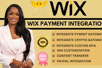 integrate xendit, billpz, paypal, stripe, wix payment  integration, wix redesign