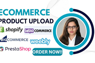 add product upload or import CSV to shopify woocommerce or any ecommerce store