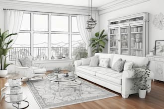 create kids and adults coloring book interior design for kdp