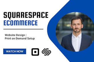 redesign squarespace ecommerce redesign square website printful printify gelato