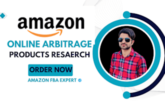 do amazon fba online arbitrage product research