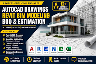 convert PDF, sketch, image into an autocad drawing