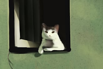draw your beloved cute pet